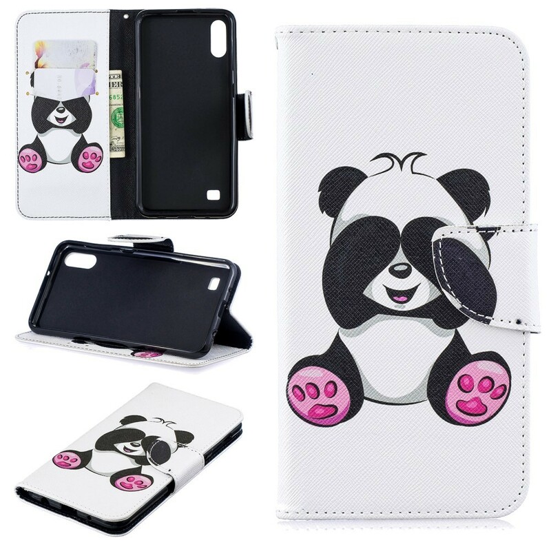 Housse Samsung Galaxy A10 Panda Fun