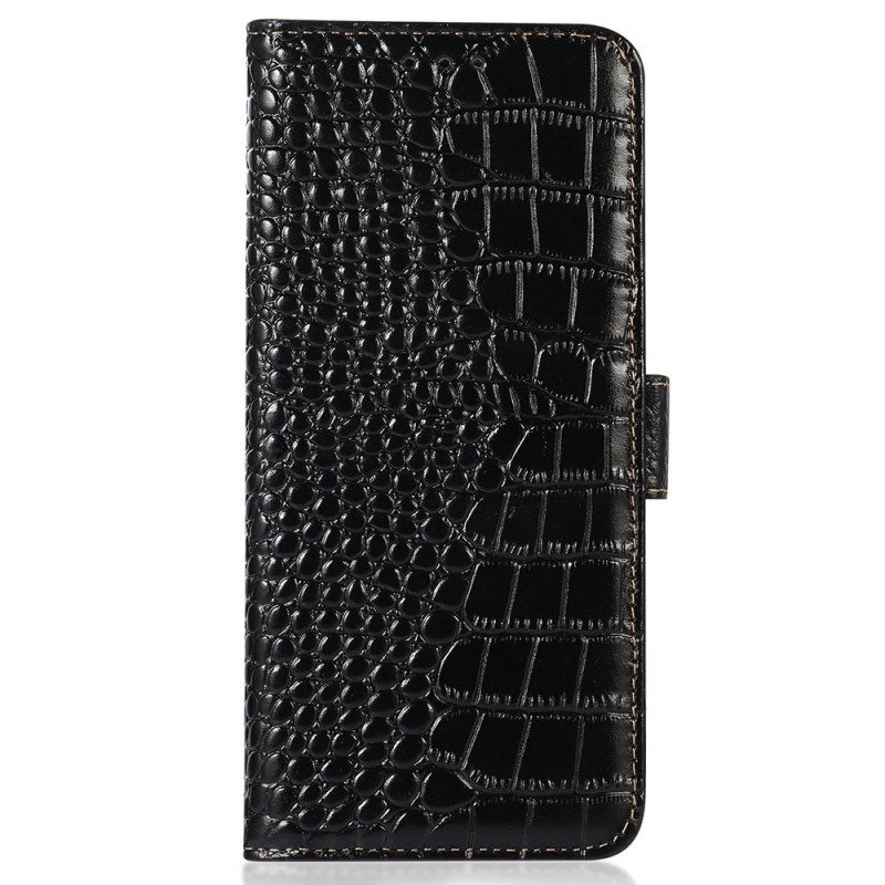Housse Honor 400 Smart 5G / 4G / X7d 5G / 4G Cuir Texture Crocodile