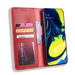 Flip Cover Samsung Galaxy A80 Simili Cuir Stylisé