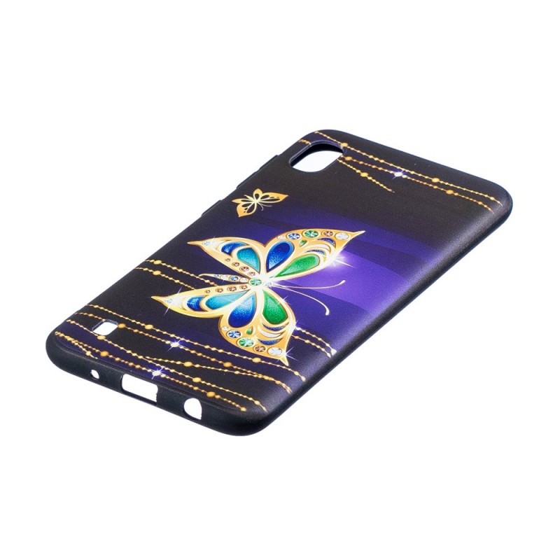 coque samsung galaxie a10 papillon