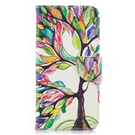 Housse Samsung Galaxy A10 Arbre Coloré