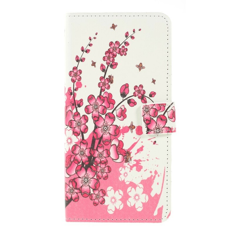 Housse Samsung Galaxy A10 Tropical Flowers Housse Samsung Galaxy A10 Tropical Flowers