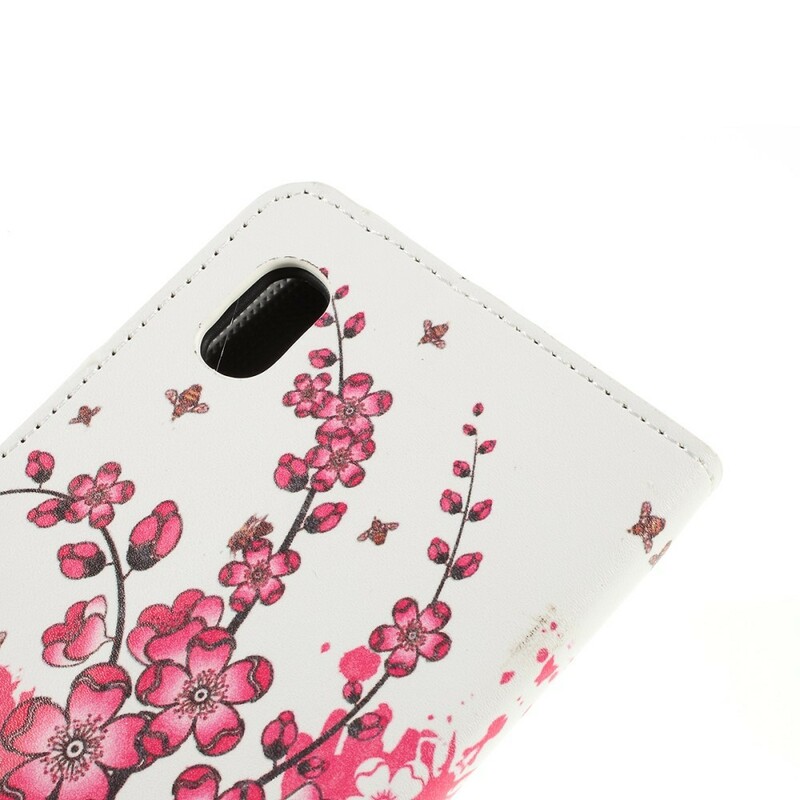 Housse Samsung Galaxy A10 Tropical Flowers Housse Samsung Galaxy A10 Tropical Flowers
