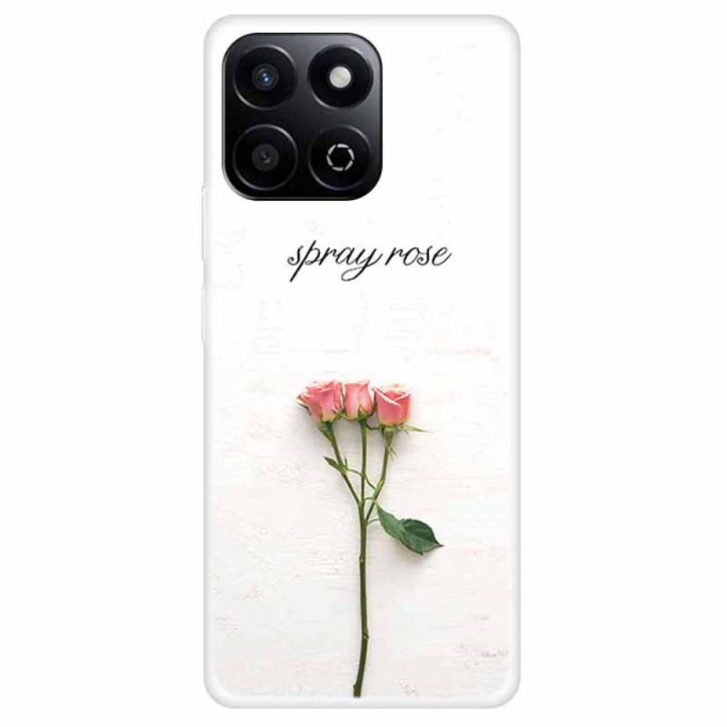 Coque Honor X7c 5G / 4G / 200 Smart 5G Trois Fleurs