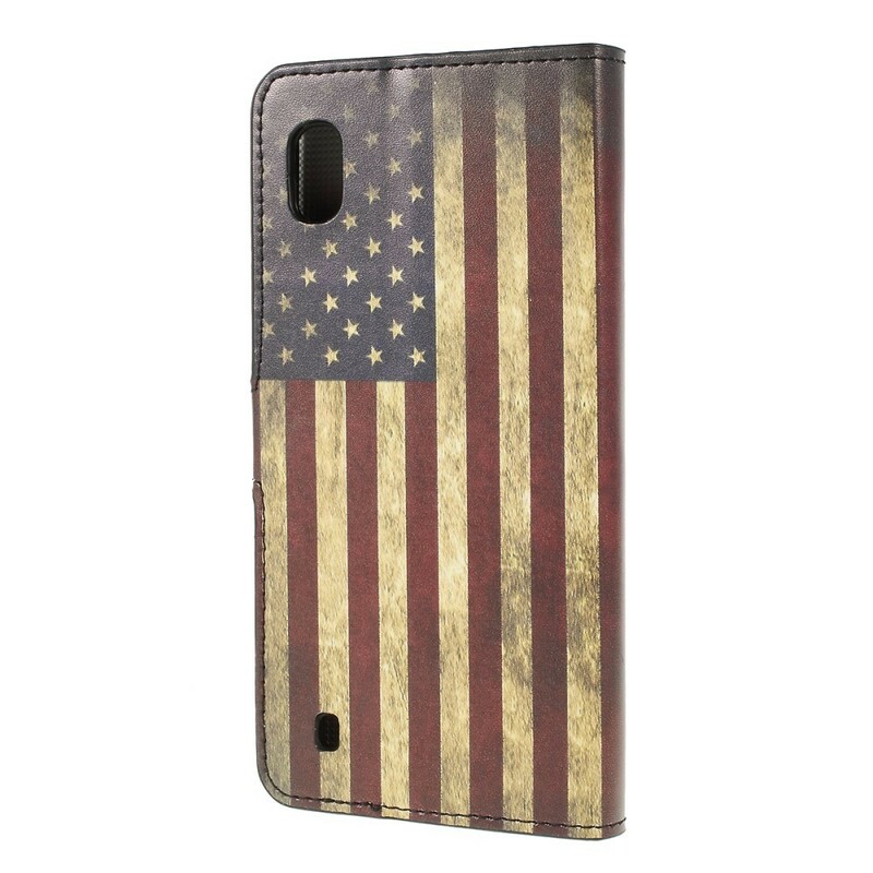 Housse Samsung Galaxy A10 Drapeau USA