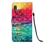 Housse Samsung Galaxy A10 Never Stop Dreaming Housse Samsung Galaxy A10 Never Stop Dreaming