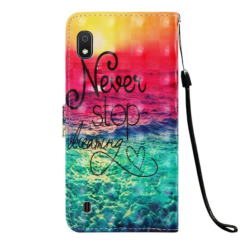 Housse Samsung Galaxy A10 Never Stop Dreaming Housse Samsung Galaxy A10 Never Stop Dreaming