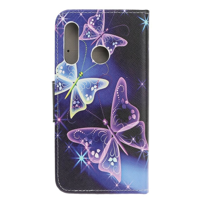 Housse Huawei P Smart Z Papillons Neons