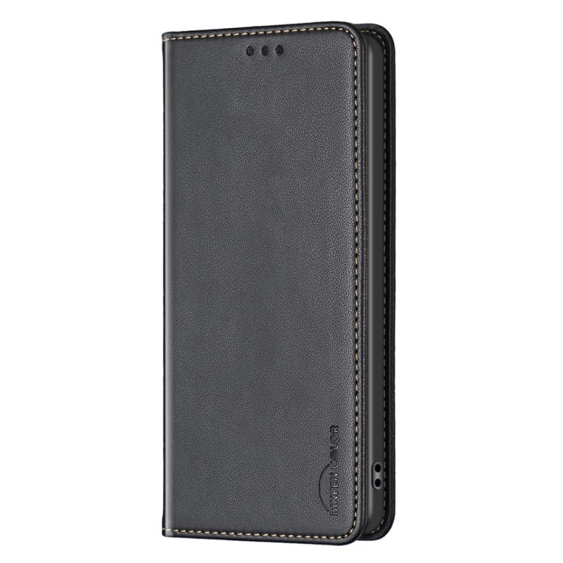 Flip Cover Honor X6b 4G Effet Cuir BINFEN COLOR