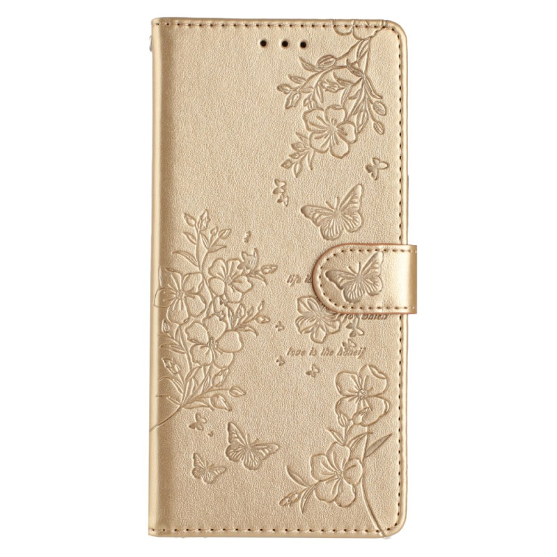 Housse Honor X6c 4G Motif Papillon Floral