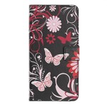 Housse Huawei P Smart Z Papillons et Fleurs Housse Huawei P Smart Z Papillons et Fleurs