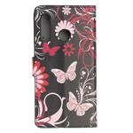 Housse Huawei P Smart Z Papillons et Fleurs