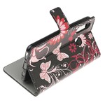 Housse Huawei P Smart Z Papillons et Fleurs Housse Huawei P Smart Z Papillons et Fleurs