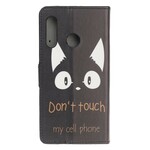 Housse Huawei P Smart Z Don't Touch My Cell Phone Housse Huawei P Smart Z Don't Touch My Cell Phone