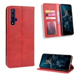Flip Cover Honor 20 Effet Cuir Vintage Stylisé Flip Cover Honor 20 Effet Cuir Vintage Stylisé