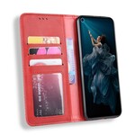 Flip Cover Honor 20 Effet Cuir Vintage Stylisé Flip Cover Honor 20 Effet Cuir Vintage Stylisé