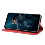 Flip Cover Honor 20 Effet Cuir Vintage Stylisé Flip Cover Honor 20 Effet Cuir Vintage Stylisé