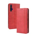 Flip Cover Honor 20 Effet Cuir Vintage Stylisé Flip Cover Honor 20 Effet Cuir Vintage Stylisé