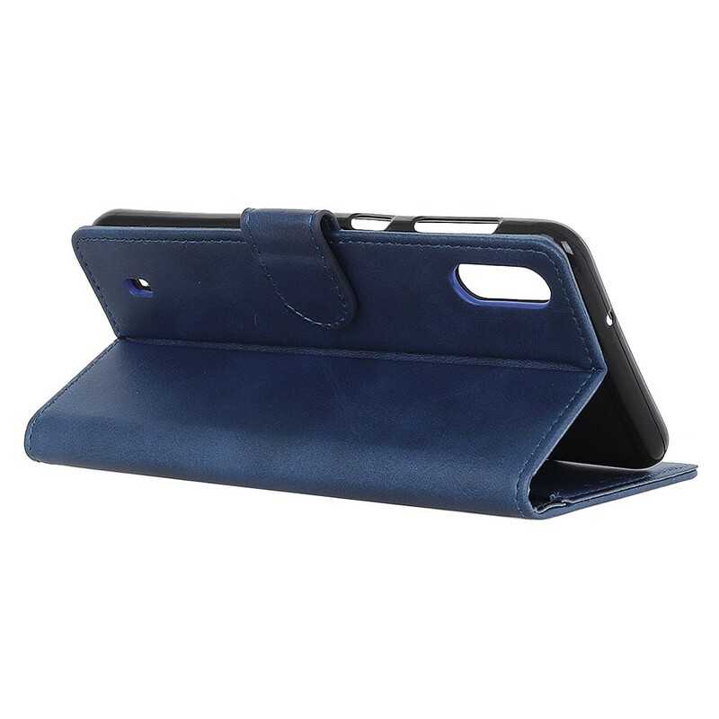 Housse Samsung Galaxy A10 Effet Cuir Matte Rétro Housse Samsung Galaxy A10 Effet Cuir Matte Rétro