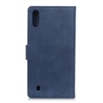 Housse Samsung Galaxy A10 Effet Cuir Matte Rétro Housse Samsung Galaxy A10 Effet Cuir Matte Rétro