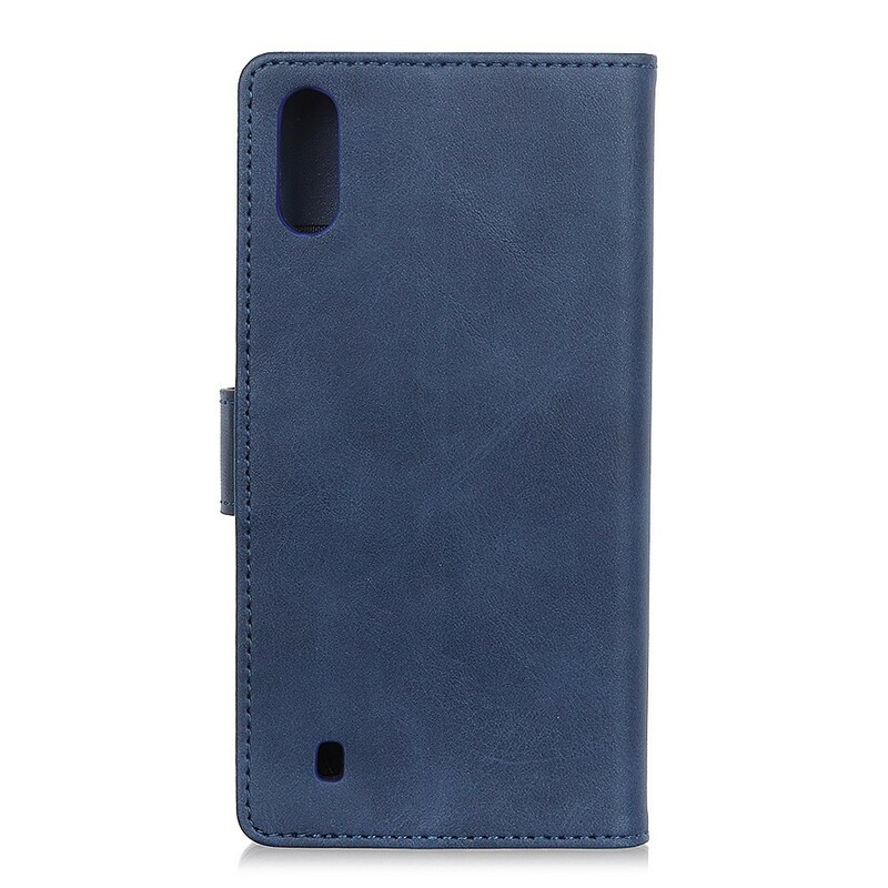 Housse Samsung Galaxy A10 Effet Cuir Matte Rétro Housse Samsung Galaxy A10 Effet Cuir Matte Rétro