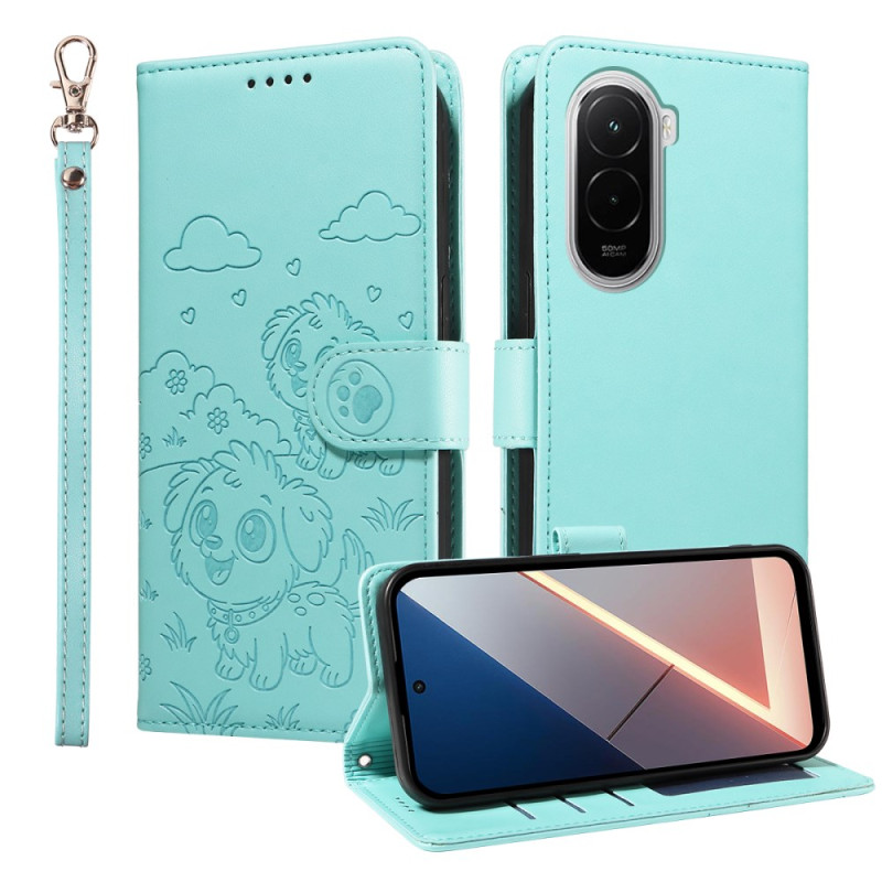 Housse Poco M7 4G Motif Chien (protection RFID)