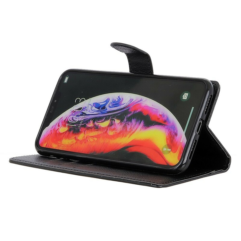 Housse Samsung Galaxy A10 Simili Cuir Rétro Housse Samsung Galaxy A10 Simili Cuir Rétro