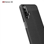 Coque Honor 20 Effet Cuir Litchi Double Line Coque Honor 20 Effet Cuir Litchi Double Line