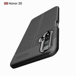 Coque Honor 20 Effet Cuir Litchi Double Line Coque Honor 20 Effet Cuir Litchi Double Line