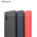 Coque Honor 20 Effet Cuir Litchi Double Line Coque Honor 20 Effet Cuir Litchi Double Line