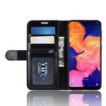 Housse Samsung Galaxy A10 Effet Cuir Design