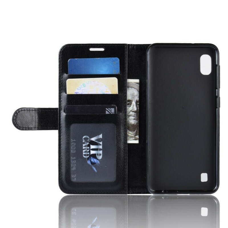 Housse Samsung Galaxy A10 Effet Cuir Design Housse Samsung Galaxy A10 Effet Cuir Design