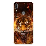 Coque Huawei P Smart Z Tigre de Feu