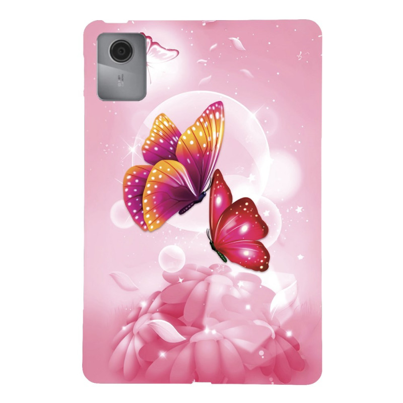 Coque Lenovo Tab M11 / K11 (11") - TB330 Papillons Roses