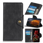 Housse Huawei P Smart Z Simili Cuir Bouton Housse Huawei P Smart Z Simili Cuir Bouton