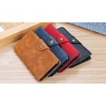 Housse Huawei P Smart Z Simili Cuir Bouton Housse Huawei P Smart Z Simili Cuir Bouton