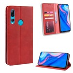 Flip Cover Huawei P Smart Z Effet Cuir Vintage Stylisé Flip Cover Huawei P Smart Z Effet Cuir Vintage Stylisé