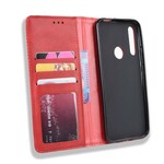 Flip Cover Huawei P Smart Z Effet Cuir Vintage Stylisé Flip Cover Huawei P Smart Z Effet Cuir Vintage Stylisé