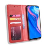 Flip Cover Huawei P Smart Z Effet Cuir Vintage Stylisé Flip Cover Huawei P Smart Z Effet Cuir Vintage Stylisé