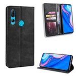 Flip Cover Huawei P Smart Z Effet Cuir Vintage Stylisé Flip Cover Huawei P Smart Z Effet Cuir Vintage Stylisé
