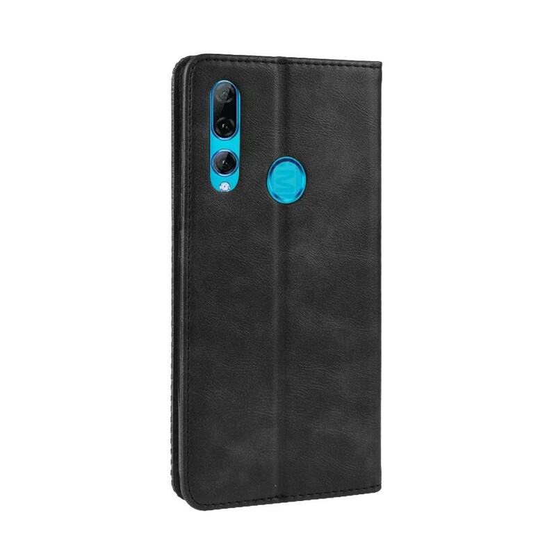 Flip Cover Huawei P Smart Z Effet Cuir Vintage Stylisé Flip Cover Huawei P Smart Z Effet Cuir Vintage Stylisé