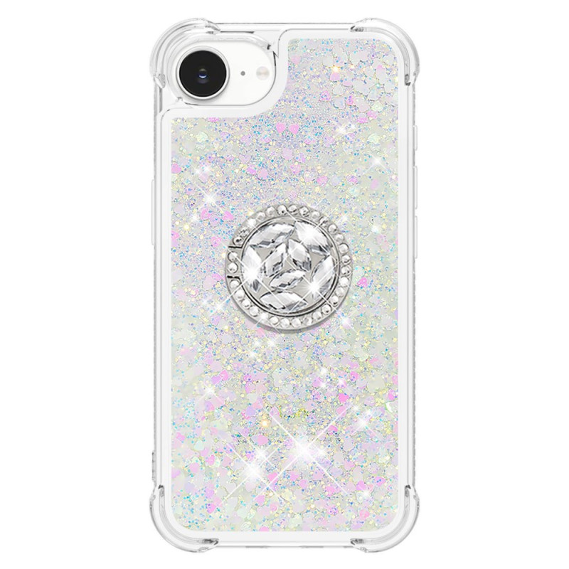Coque iPhone 17E / 16E Paillettes avec Support
