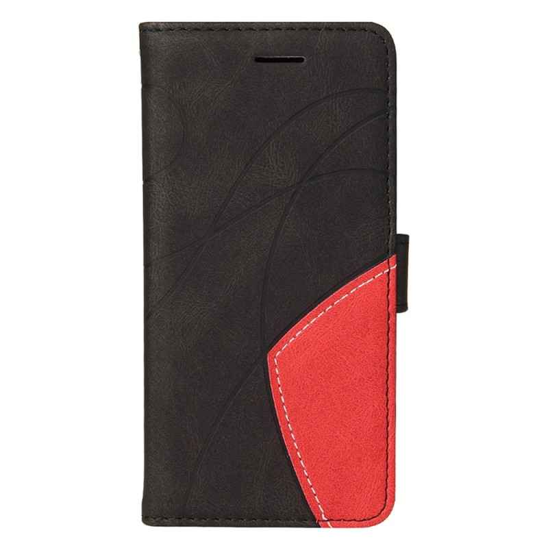 Housse iPhone 17E / 16E Bicolore Ondulation