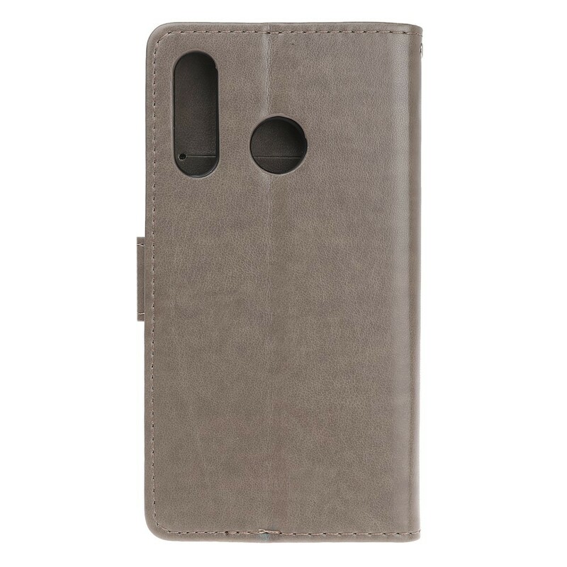 Housse Huawei P Smart Z Papillons Et Fleurs À Lanière Housse Huawei P Smart Z Papillons Et Fleurs À Lanière