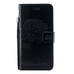 Housse Huawei P Smart Z Arbre et Hiboux à Lanière Housse Huawei P Smart Z Arbre et Hiboux à Lanière