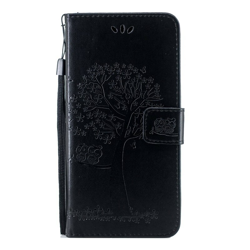 Housse Huawei P Smart Z Arbre et Hiboux à Lanière Housse Huawei P Smart Z Arbre et Hiboux à Lanière