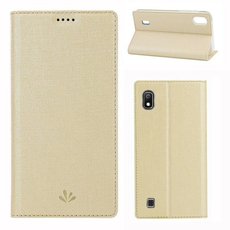 Flip Cover Samsung Galaxy A10 Texturée