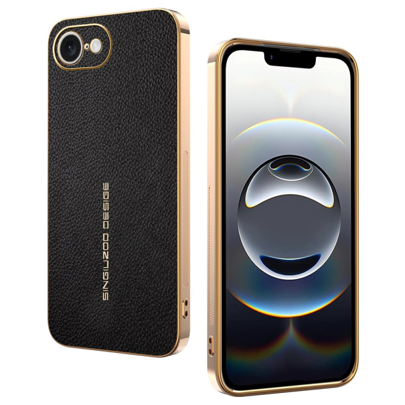 Coque iPhone 17E / 16E Anti-Rayures Texture Litchi