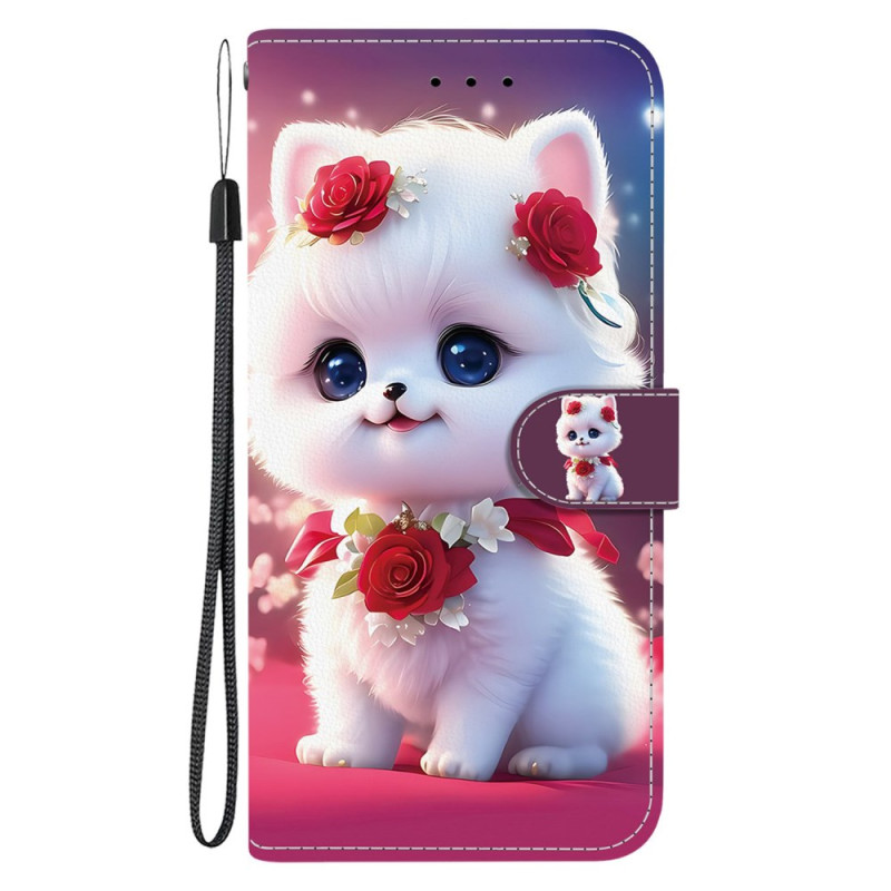 Housse iPhone 17E / 16E Chat et Roses