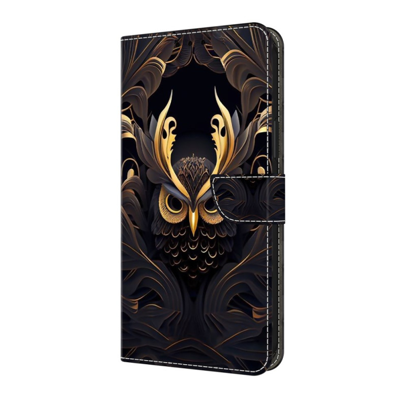Housse iPhone 17E / 16E Hibou Doré